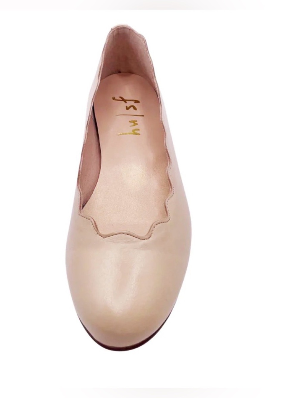 French Sole Jigsaw Ballet Flat